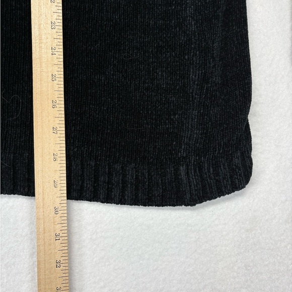 Alexander Lloyd Textured Knit Sweater Pullover Black Gray 3XLT Silk Wool Blend - Picture 6 of 10